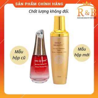 Nước hoa hồng Daily Beauty Age Away Vitalizing Toner R&B Việt Nam nhập khẩu chính ngạch từ Hàn Quốc Đánh thức thanh xuân
