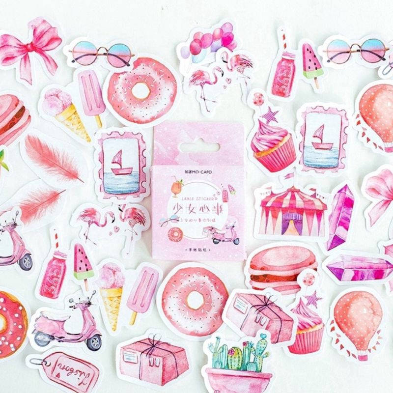 Bộ 46 sticker chủ đề Donut 🍩🍩