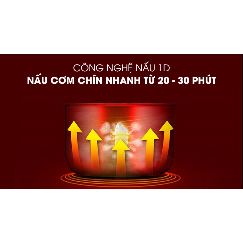 Nồi cơm điện tử Midea 1.8 lít MB-FS5018B