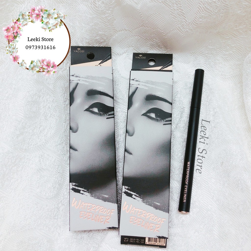 Kẻ Mắt Vacosi Waterproof Eyeliner