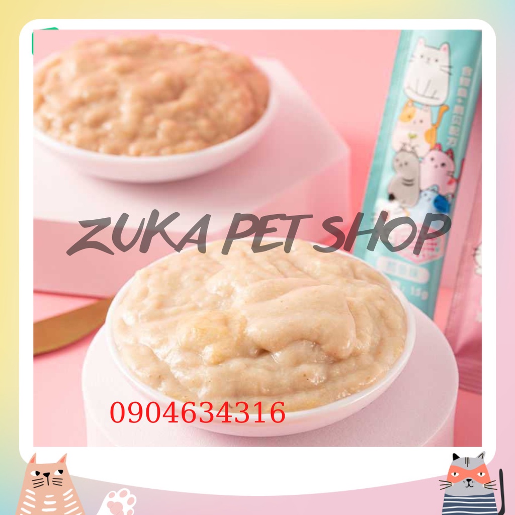 Combo 100 thanh soup thưởng shizuka cho mèo giá cực hịn