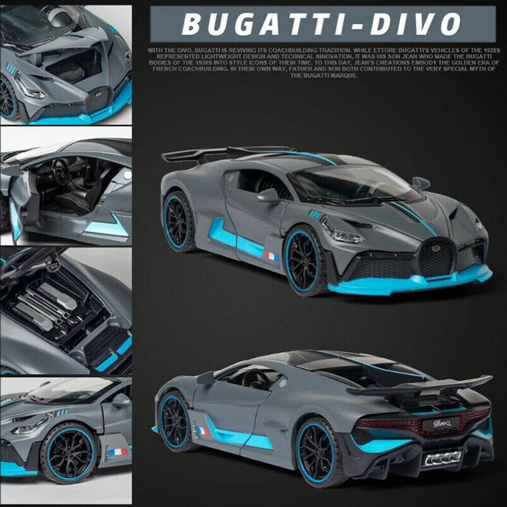 Mô Hình Xe Ô Tô Bugatti Veyron Divo Tỉ Lệ 1: 32 Cao Cấp