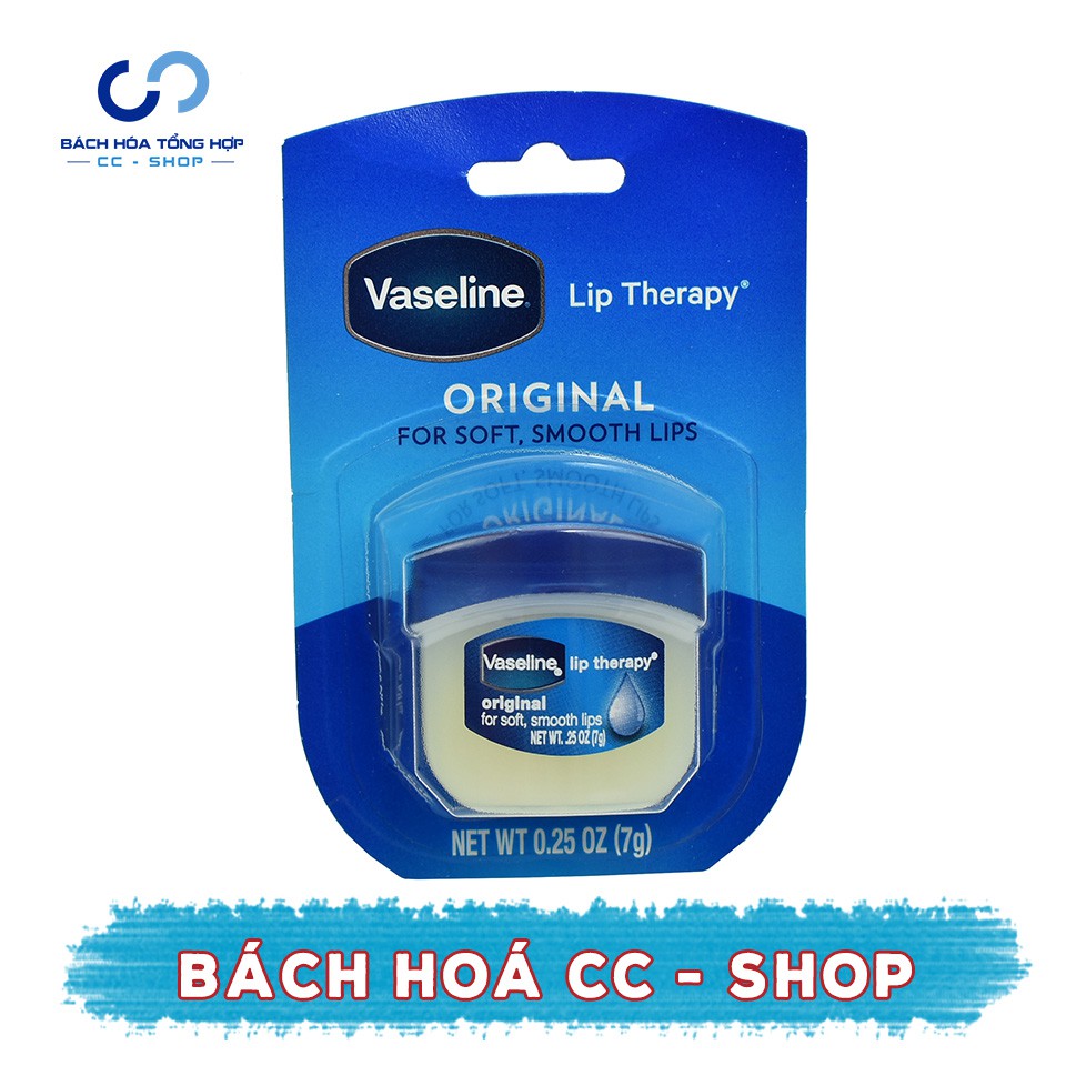 Dưỡng môi Vaseline Original 7g