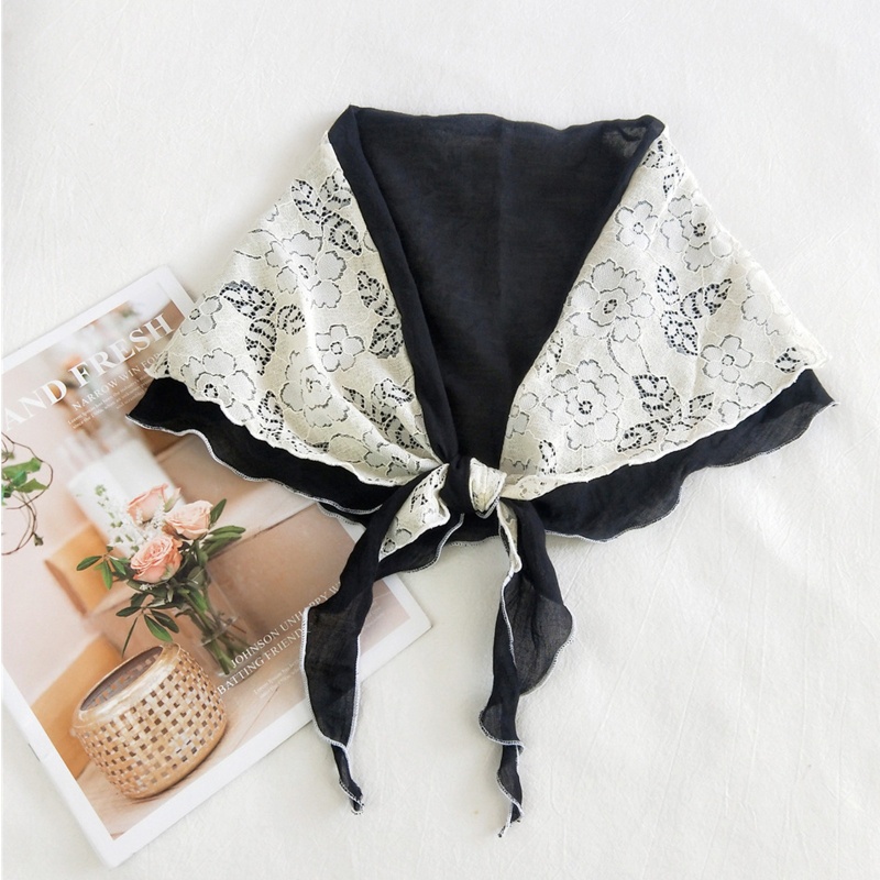 Khăn Choàng Cổ Mềm Đa Năng In Họa Tiết Hoa Dành Cho Nữ Đi Biển