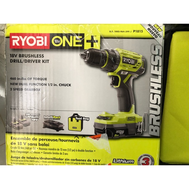 Khoan pin ryobi  P252  18v