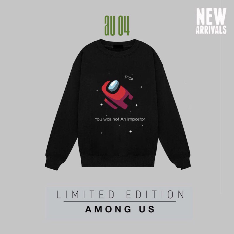 Sweater game Among us| Ưu đãi giá áo nỉ chất siêu đẹp | BigBuy360 - bigbuy360.vn