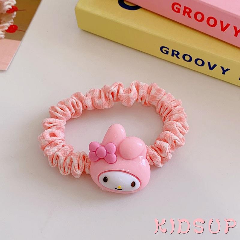 Dây cột tóc co giãn hình chú chó hoạt hình dễ thương cho bé gái
