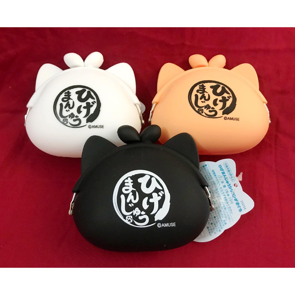 AMUSE - Set 3 em Ví bánh bao Mèo Thần Tài Hige Manjyu siêu độc
