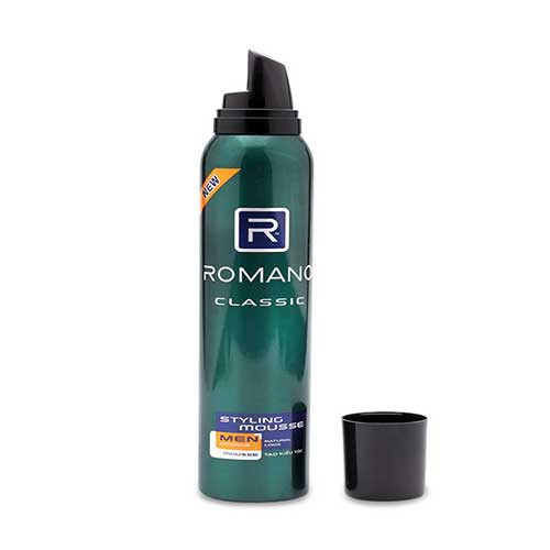 Bọt tạo kiểu tóc Romano Classic 175g