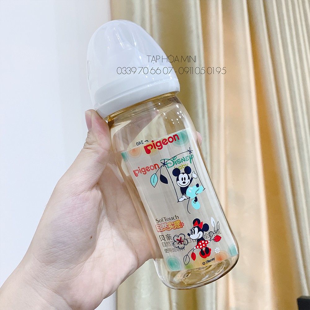 Bình Pigeon Nội địa - Chính hãng Nhựa PPSU 240ml