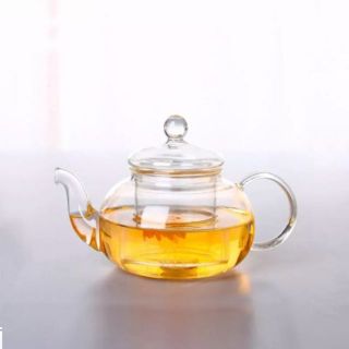 Ấm trà thủy tinh - 750ml- có khây lọc thủy tinh - tặng 1 búp trà khai hoa