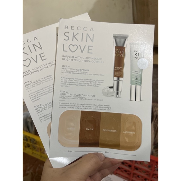 [sample ] Mẫu thử sample makeup becca