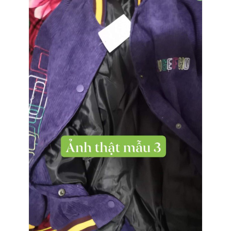 [SẴN MẪU 3 ĐEN] ÁO KHOÁC BOMBER | BigBuy360 - bigbuy360.vn