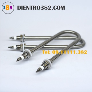 Điện trở chữ u đun nước 20cm, thanh nhiệt chữ u 20cm - điện trở 382