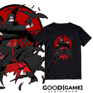(SALE 50%) Áo thun Naruto Anime Itachi ngắn tay cổ tròn độc đẹp