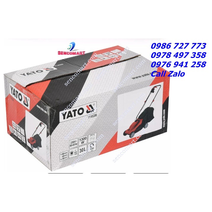 Bán máy cắt cỏ chạy điện cho sân bóng, sân golf, công viên Yato YT85200