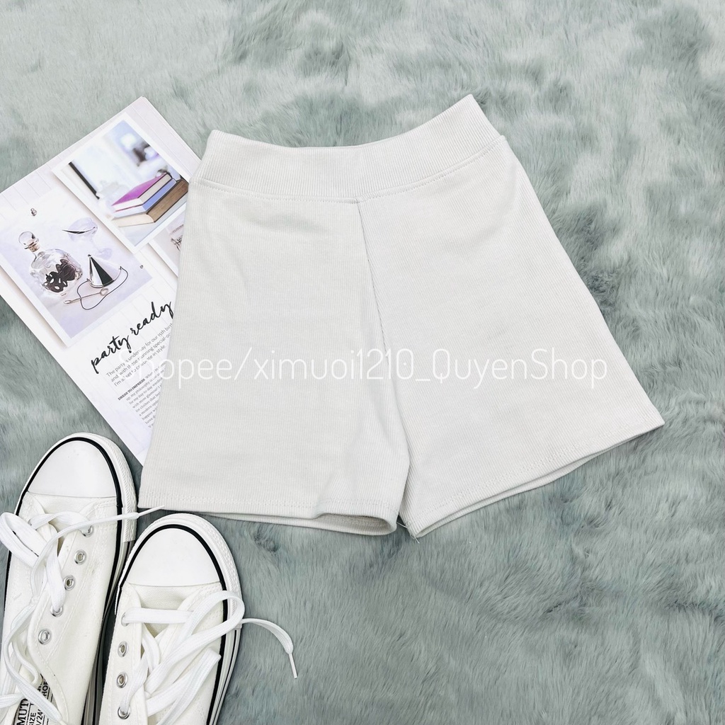 Quần Knit Short_Quần Đùi Trendy_Chất Thun Borip Trẻ Trung Năng Động [Video+Ảnh Thât] Quyen Shop