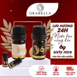 Nước hoa vùng kín 69 cao cấp lưu hương 24H chiết xuất 100% nguyên liệu Pháp