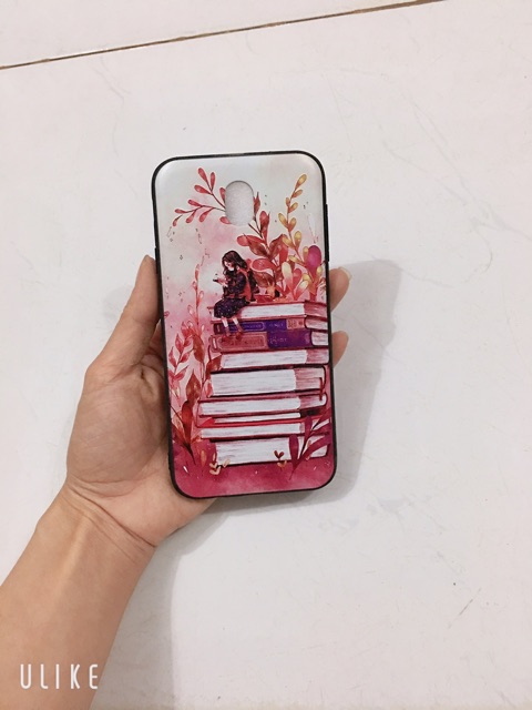 Ốp sam sung j7pro cô gái đọc sách
