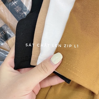 Áo len tăm cổ tròn kiểu basic