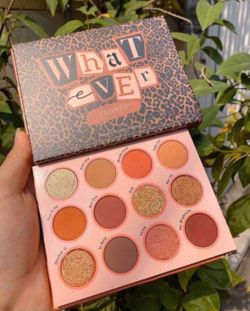 [Chính hãng] Bảng phấn mắt Colourpop What Ever Eyeshadow Palette 12 ô màu chống thấm nước lâu trôi