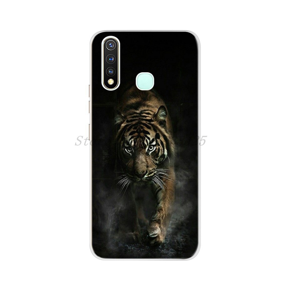 Phone Case Vivo Y19 1915 Soft Casing Cute Animal Cartoon Silicone Back Cover Vivo Y19 VIVOY19 6.53 inch Printed Cases