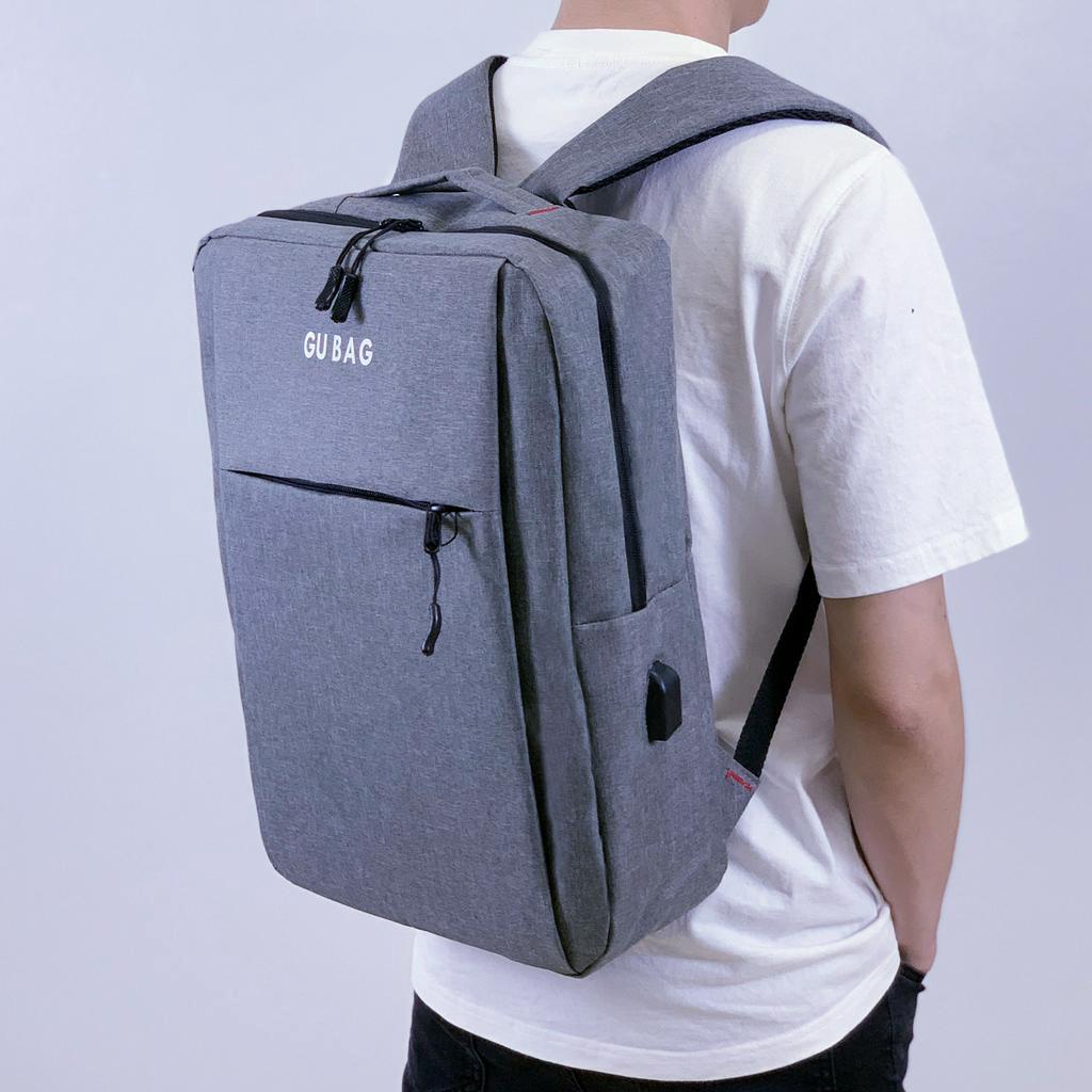 Balo nam đựng laptop GUBAGOR 13 14 15,6 inch, kiểu dáng công sở nhỏ gọn, túi đi làm, đi học cho học sinh nam nữ | BigBuy360 - bigbuy360.vn