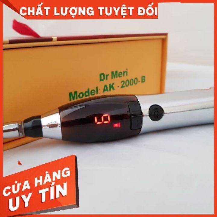 Bút dò huyệt châm cứu trị liệu bằng xung điện Aukewel AK 2000B - Made in Germany