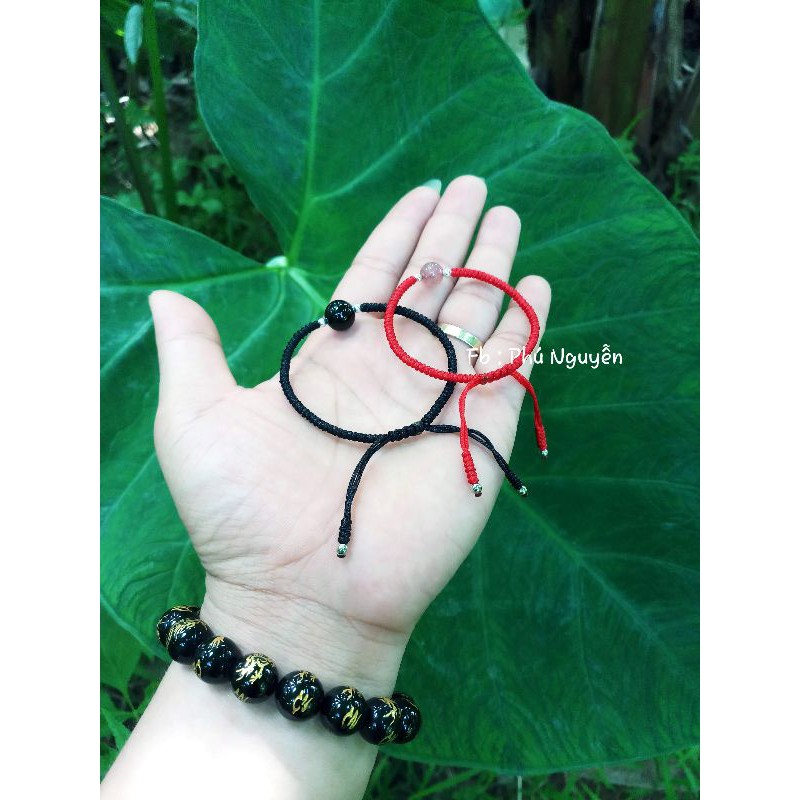 Vòng Đôi Đan Dây Mix Đa Tu Nhien ( Thông báo size cổ tay )