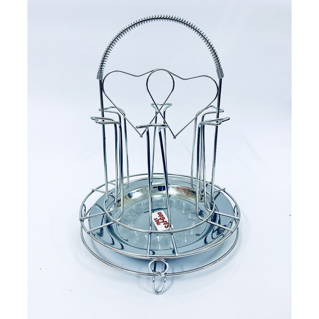 Úp cốc tròn inox sáng bóng bền đẹp