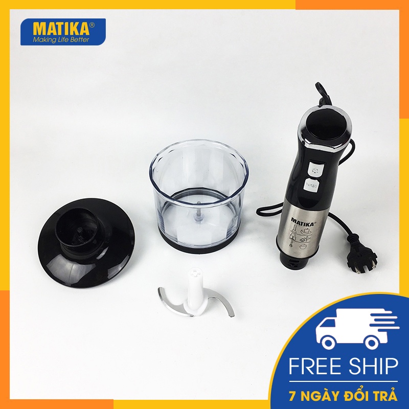 Máy Xay Sinh Tố Cầm Tay MATIKA Đa Năng MTK-3131