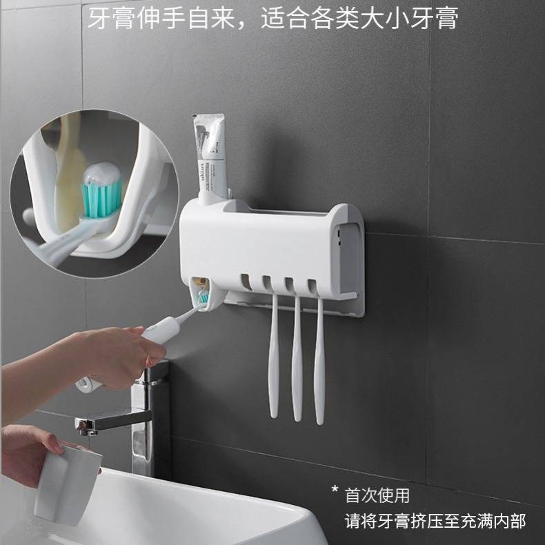 kệ lò vi sóngđời Giá để bàn chải đánh răng, giá để đồ treo tường, không cần đục lỗ | BigBuy360 - bigbuy360.vn