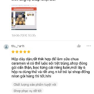 Hũ Thủy Tinh Nhỏ 100ml Nắp nhôm làm sữa chua, caramen, đựng thực phẩm