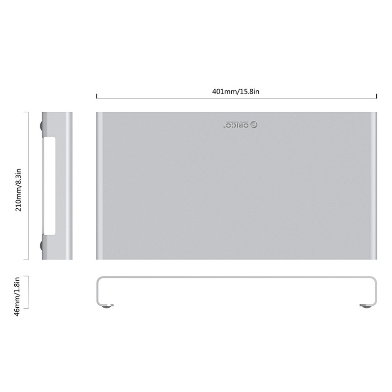 Giá Đỡ Bằng Hợp Kim Nhôm Orico Cho Imac Macbook Lenovo Dell | BigBuy360 - bigbuy360.vn