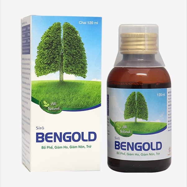 Siro Ho Bengold – Hỗ trợ bổ phế, giảm ho do viêm họng, viêm đường hô hấp
