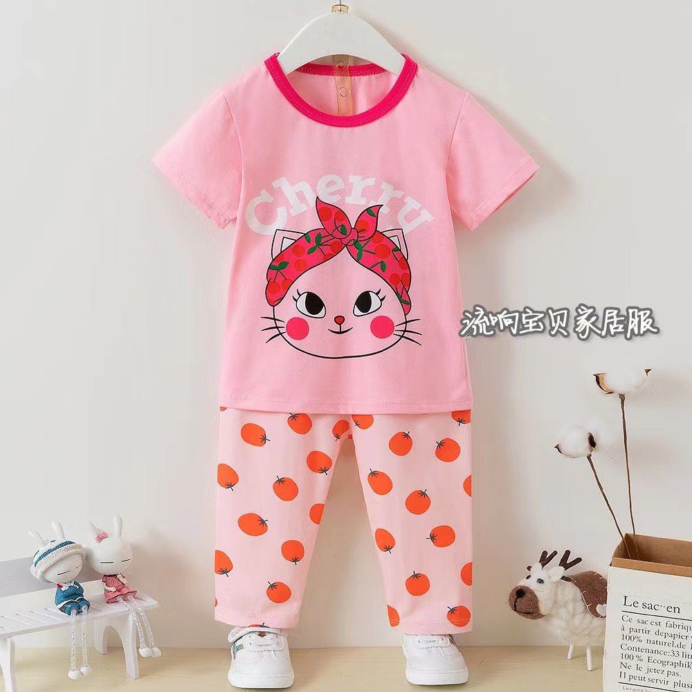 Bộ Xuất Hàn Áo Ngắn Tay Quần Dài Hàng Liuxiang Cho Bé trai và gái size 1-10 tuổi