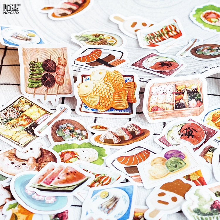 Set 46 miếng dán trang trí dễ thương