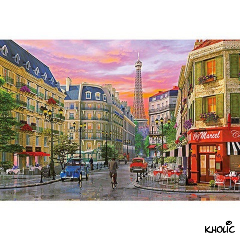 Paris, jigsaw puzzle, 300/500/1000 pieces ghép hình bằng gỗ, đồ chơi