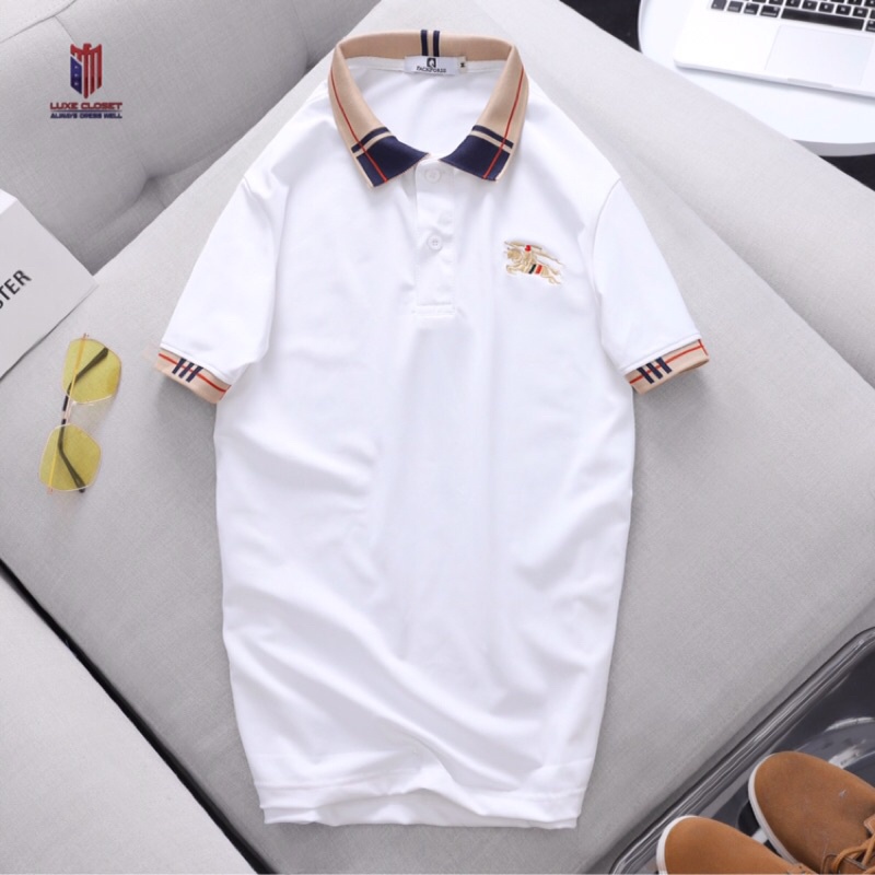 Áo thun polo nam phối bâu sang trọng ASTD140