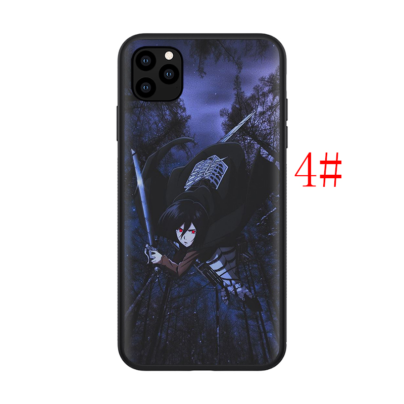Ốp Lưng Silicone Mềm In Hình Attack On Titan Cho Iphone 8 7 6s 6 Plus 5 5s Se 2016 2020