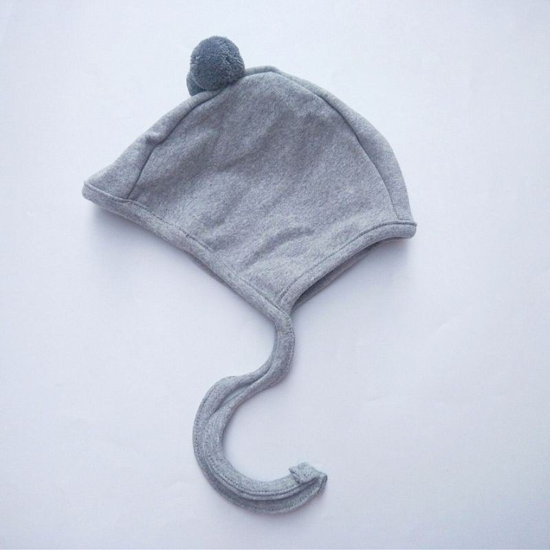 Mũ cục bông cotton Hàn mềm  mại cho bé trai,bé gái