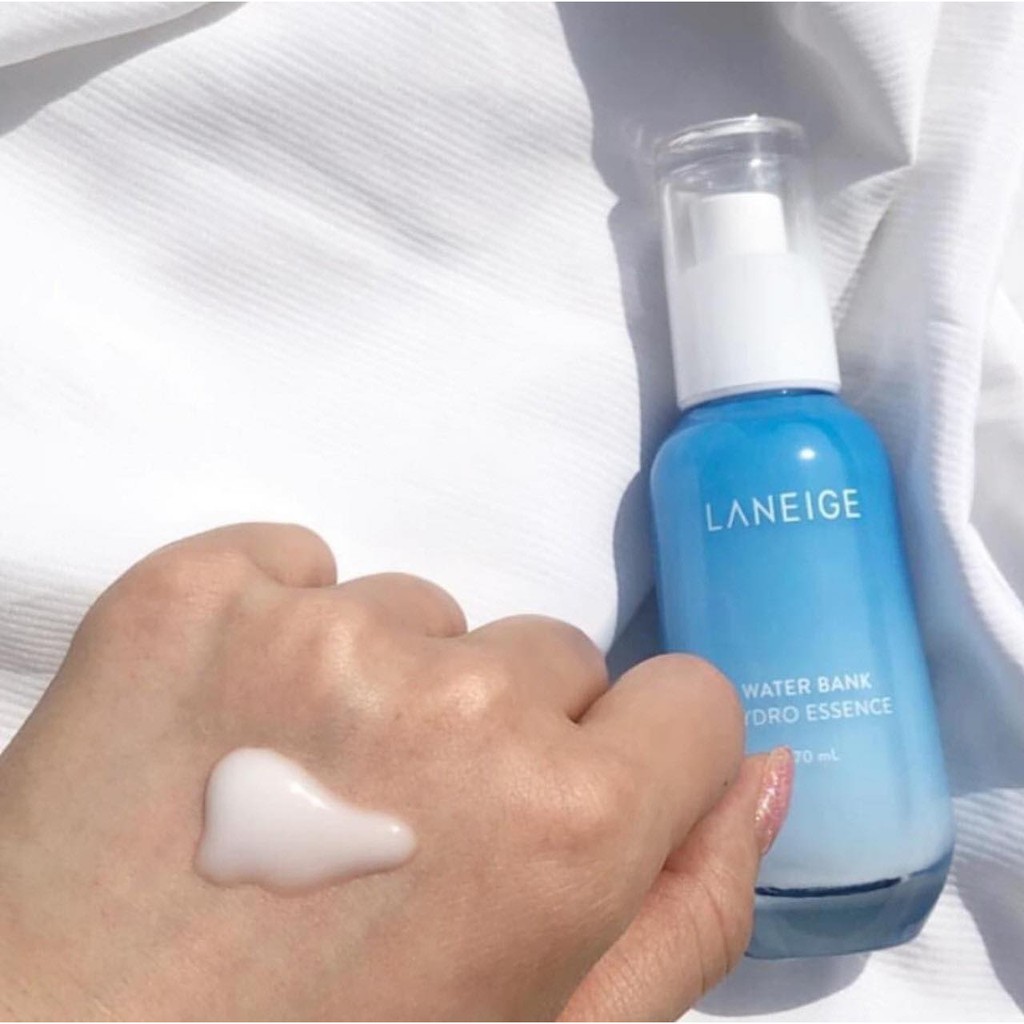 Tinh chất dưỡng ẩm dành cho da khô và da thường da dầu Laneige Water Bank Moisture hydro Essence 30ml - 70ml