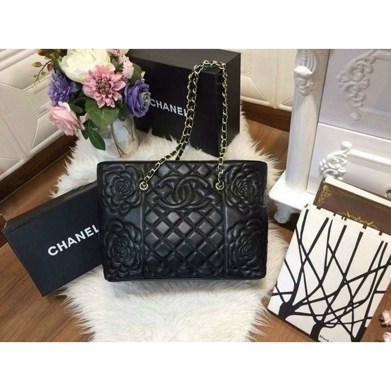 Túi xách công sở nữ  hoa trà trần trám