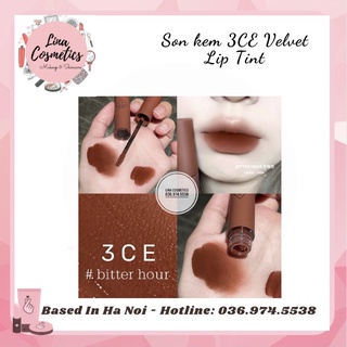Son Kem Lì 3CE Velvet Lip Tint màu Bitter Hour Definition Taupe SpeakUp Mystic Moods