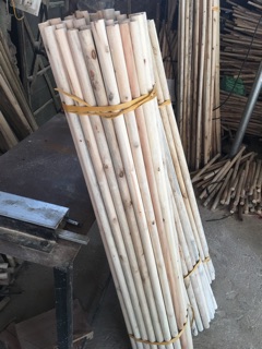 Thanh gỗ tròn đường kính 2cm, phụ kiện macrame