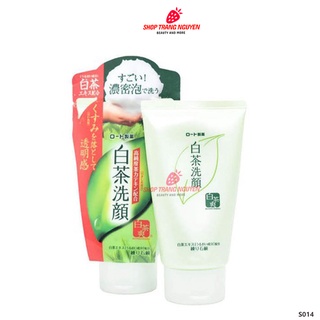 Sữa rửa mặt trà xanh matcha Rohto Shirochasou Nhật Bản - 120g
