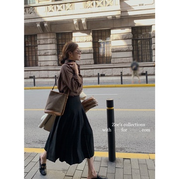 Áo Sơ Mi Dáng Rộng Kẻ Sọc Ca Rô Thời Trang Thu Đông Hàn Quốc Hàng Mới Dành Cho Nữ