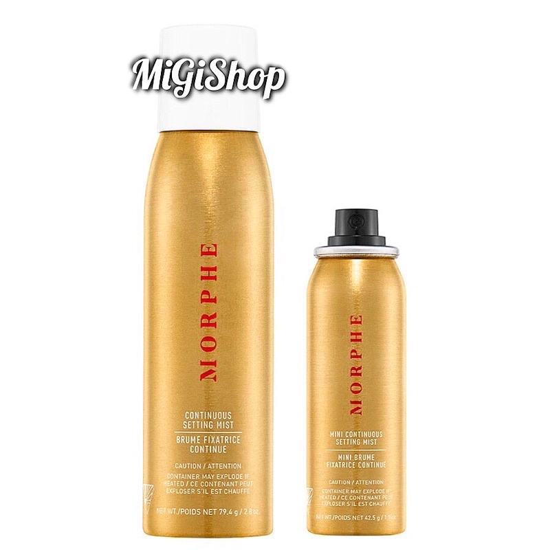 [Hàng Mỹ] Xịt Khoá Nền Morphe Mist Me Mist You Continuous Setting Mist | BigBuy360 - bigbuy360.vn