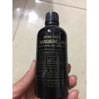 Dung dịch Nano Bạc phòng và trị bệnh hiệu quả trên cây trồng