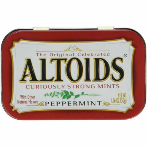 [ HỘP TO ] Kẹo ngậm ALTOIDS hương vị bạc hà của MỸ